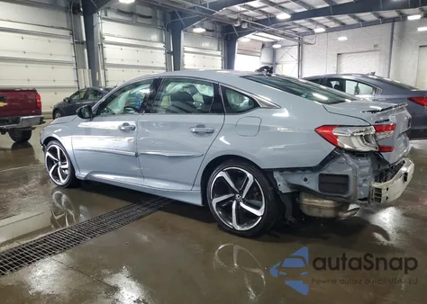 2021 Honda Accord Sport Se из США, поврежденный, VIN 1HGCV1F4XMA042126